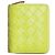 Bottega Veneta Portafoglio bi-fold con zip Verde