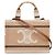 Triomphe Céline Pequeño Cabas Rayas de Textil Triunfo Multicolor - vista 3