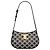 Céline Two-Tone Triomphe Canvas Medium Tilly Bag Black