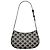 Céline Two-Tone Triomphe Canvas Medium Tilly Bag Black - view 3