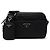 Prada Bolso de hombro rectangular de nailon negro