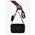 Prada Bolso de hombro rectangular de nailon negro - vue 4