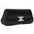Céline Borsa Medium Lora in pelle di vitello lucida nera Nero - vista 2