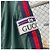 Gucci Giacca Anorak con Cappuccio e Logo Web Verde - vista 3