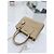 Prada Borsa Tote Media Saffiano Beige Sabbia Marrone - vista 12