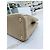 Prada Borsa Tote Media Saffiano Beige Sabbia Marrone - vista 25