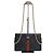 Gucci Borsa a spalla GG Supreme Ophidia con catena dorata Marrone