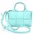 Bottega Veneta Borsa Mini Tote Arko Candy Blu