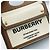 Burberry Borsa mini tote a due toni in tela e pelle marrone - vista 6