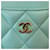 Chanel Klassisches Kartenetui Blau - Ansicht 9