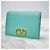 Billetera bi-fold con logo de metal Valentino Garavani Verde - vista 2