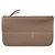 Hermès Cartera larga de plata Dogon Duo Etaupe Castaño - vista 6