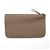 Hermès Cartera larga de plata Dogon Duo Etaupe Castaño - vista 7