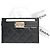 Chanel Tarjetero Boy Caviar Baño de Oro Negro