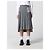 Thom Browne Falda plisada de lana tejida plana - vista 4