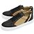 Burberry Karierte Leder-Sneaker Mehrfarben