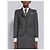 Thom Browne Giacca in lana gabardine - vista 4