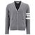 Thom Browne Streifen Milano Strickjacke Braun - Ansicht 4