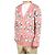 Céline Gebürstete Helle Künstler-Jacquard-Cardigan - Ansicht 5