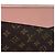 Louis Vuitton Pochette Monogram Daily Clutch Rose Pink Marron - vue 5