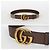 Gucci Double Buckle GG Belt Brown - view 6