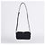 Borsa a spalla in denim con logo patch Moncler Blu - vista 6