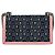 Gucci Borsa a tracolla piccola in denim floreale Dionysus Rosa - vista 4
