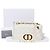 Dior Caro Medium Schulter-Crossbody-Tasche mit Kette Golden