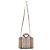 Chloé Mini borsa tote in lino Woody Rosa - vista 5