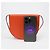 Loewe Mini borsa a spalla incrociata Heel Pouch Arancione - vista 7