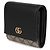 Gucci GG Marmont Bicolor Compact Wallet Schwarz - Ansicht 4
