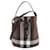 Burberry Mini borsa a secchiello TB Marrone  - vista 3