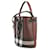 Burberry Mini borsa a secchiello TB Marrone  - vista 4