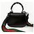 Bamboo Gucci Borsa a spalla mini in bambù con manico superiore Nero - vista 4