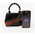 Bamboo Gucci Borsa a spalla mini in bambù con manico superiore Nero - vista 8