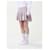 Thom Browne Falda Mini de Tweed de Algodón Multicolor  - vista 7