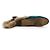 Gucci Mocassino in pelliccia Princetown Turchese Blu - vista 5