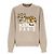 Kenzo Bestickter Glücklicher Tiger Sweatshirt Braun