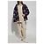 Isabel Marant Giacca con cappuccio BURD Multicolore - vista 5