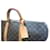 Louis Vuitton Keepall 55 Monogram - SD852 Marrone  - vista 2
