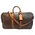 Louis Vuitton Keepall 55 borsa a spalla monogram - VI0942 Marrone