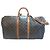 Louis Vuitton Keepall 55 borsa a spalla monogram - VI0942 Marrone - vista 10