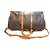 Louis Vuitton Keepall 55 borsa a spalla monogram - VI0942 Marrone - vista 16