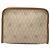 Dior braune Honigwaben-beschichtete Canvas-Tasche Beige