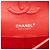 Chanel Rosso Medio Classico in Velluto Doppio - vista 5