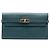 Cartera Longa Kelly en Epsom Verde Hermès Verde oscuro