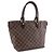 Louis Vuitton Borsa Saleya PM Damier Ebene Marrone - vista 2