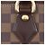 Louis Vuitton Borsa Saleya PM Damier Ebene Marrone - vista 8