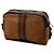 Gucci Mini Crossbody Ophidia in Camoscio Marrone - vista 2