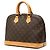 Louis Vuitton Brown Monogram Alma PM - view 2